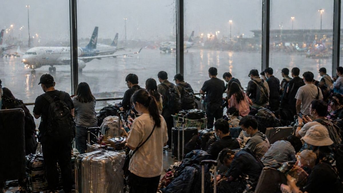 Flights Disrupted Across Asia As Major Airports Report Thousands Of Delays And Cancellations