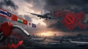 Thailand, Malaysia, China, India, Vietnam, Japan and Other Asian Nations Face Major Travel Disruptions as Rising Jet Fuel Costs and Middle East Airspace Restrictions Force Airlines to Cut Flights