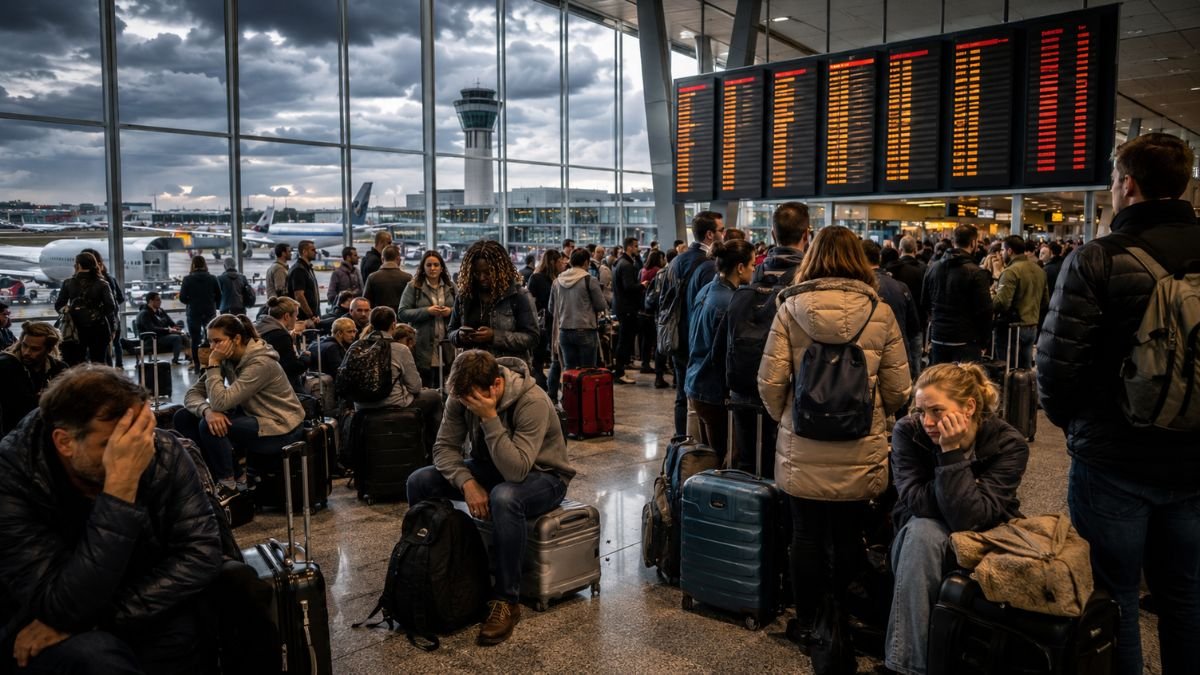 Air Travel Chaos Hits Harry Reid International As 182 Delays And 4 Cancellations Strand Passengers