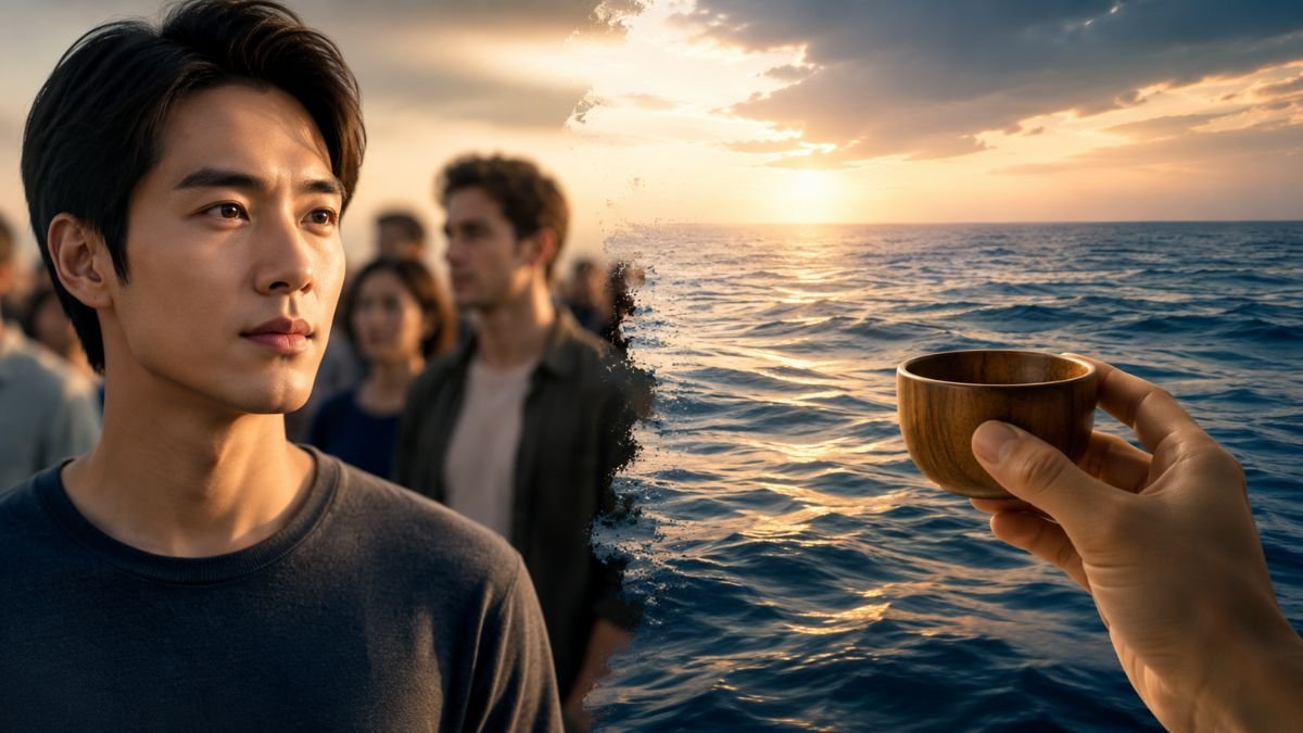 Chinese Proverb of the Day – “Man Cannot Be Judged by Looks; Seas Cannot Be Measured by the Cup”