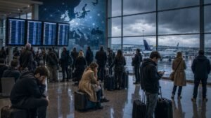Europe Flight Chaos Leaves Travelers Stranded as 22 Cancellations and 908 Delays Hit Major Hubs
