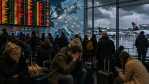 Europe Flight Disruption Deepens as 62 Cancellations and 1,391 Delays Hit Major Airports