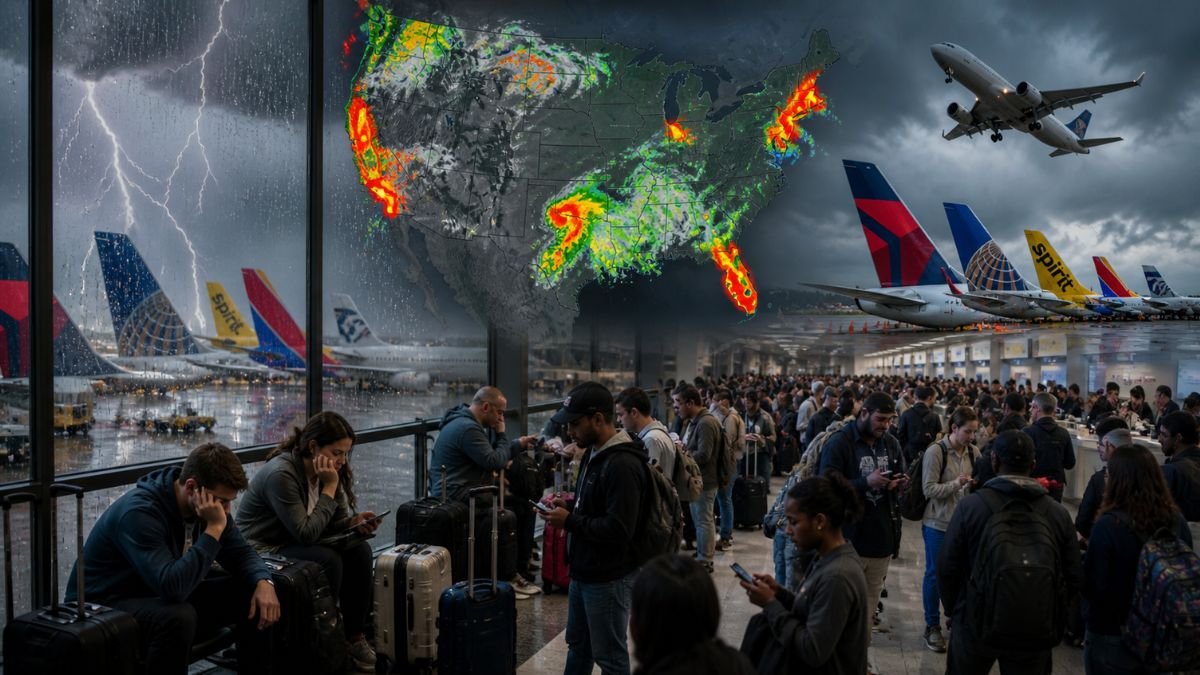 Flights Cancelled Across America Today As Los Angeles, Atlanta, Las Vegas, Miami, Orlando And More Face 1,700+ Delays And 300+ Cancellations Disrupting Delta, United, Spirit, Southwest And SkyWest