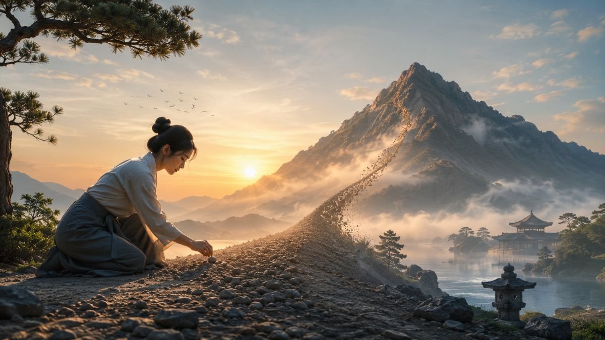 Korean Proverb of the Day - How Small Efforts Create Big Results Over Time