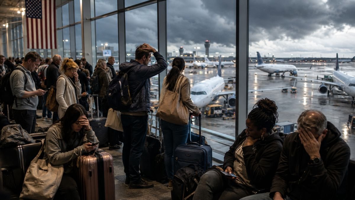USA Flight Disruptions Hit Major Airports as 2,393 Delays and 106 Cancellations Reported