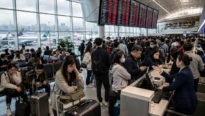 Asia Flight Chaos Hits Major Hubs As 70 Cancellations And 1,477 Delays Disrupt Passengers Across Seven Countries