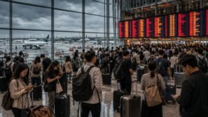 Asia Flight Disruption Hits Major Hubs With 6,424 Delays And 349 Cancellations