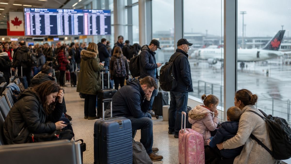 Canada Flight Disruptions Worsen As 62 Cancellations And 176 Delays Hit Major Airports