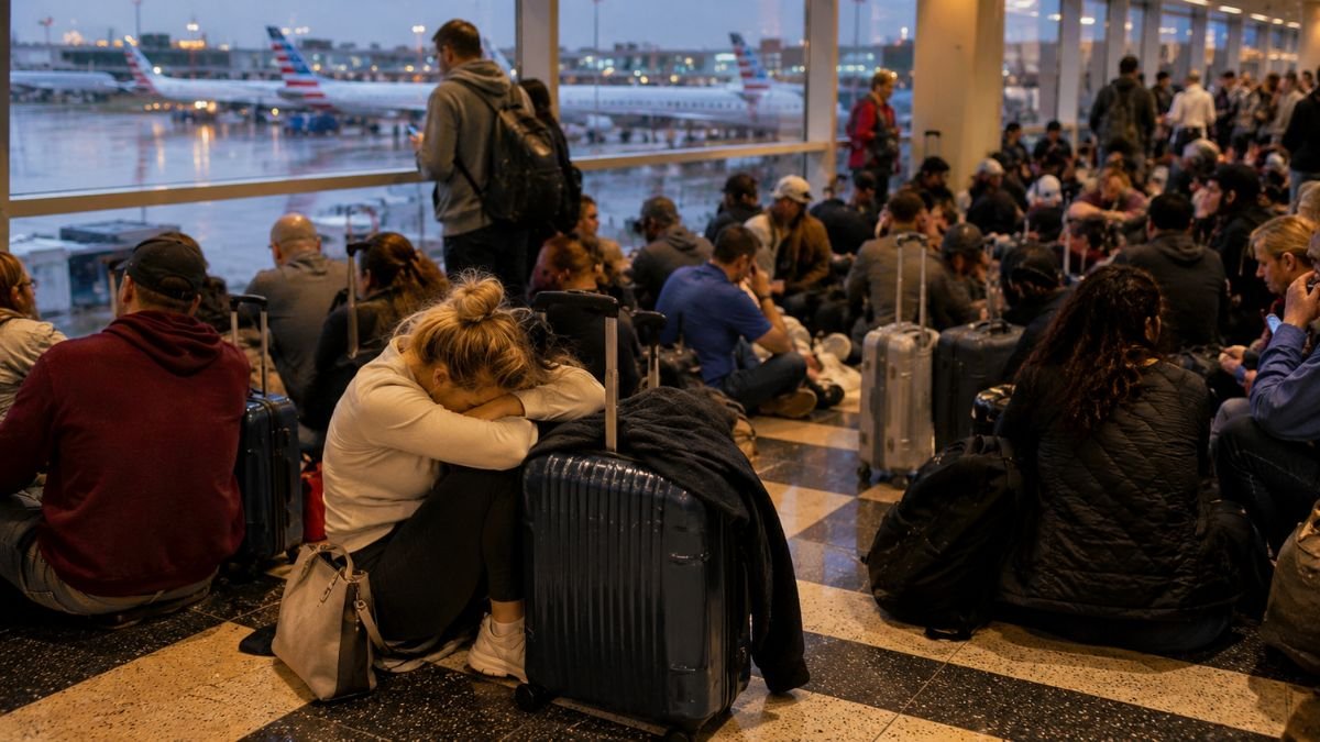 Dallas Flight Chaos Leaves Travelers Stranded As 1,018 Delays And 237 Cancellations Hit Major Airlines