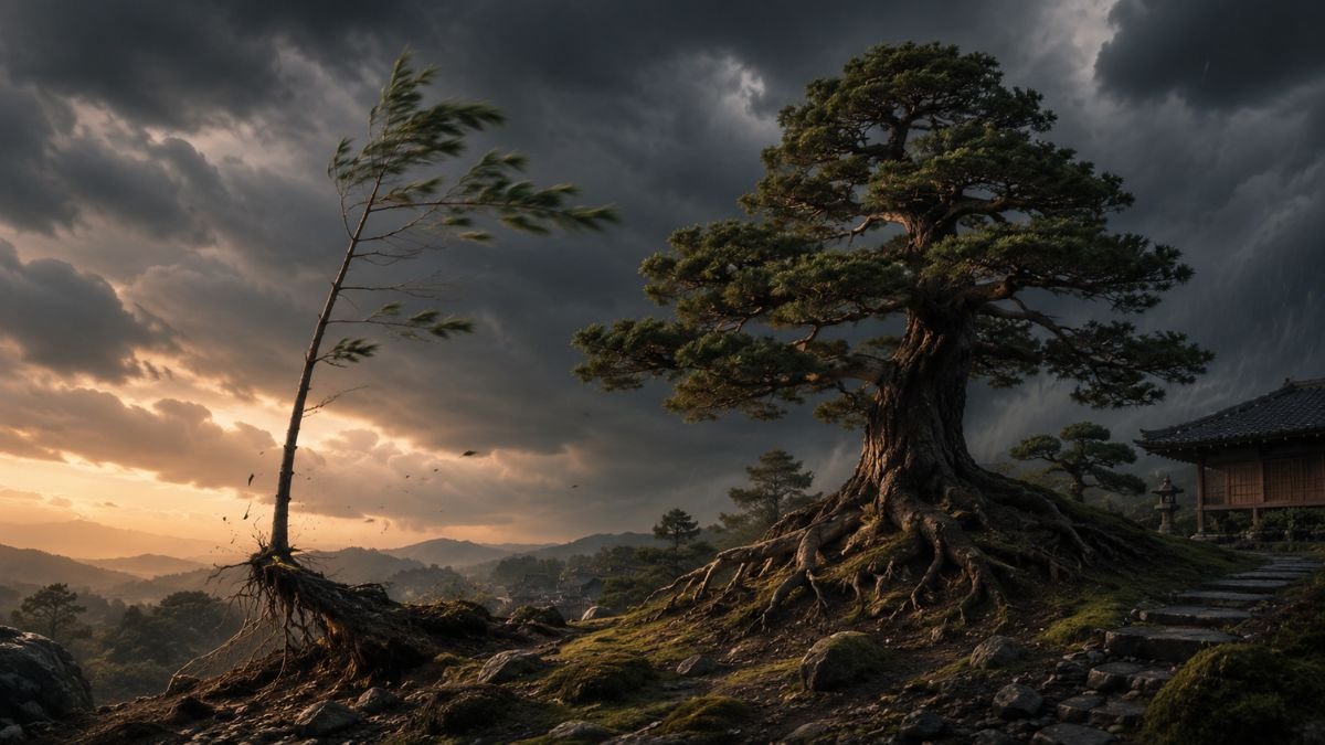 Japanese Proverb Of The Day – Why Fast Success Without Strong Roots Can Break In The First Storm