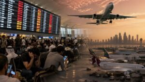 Middle East Flight Chaos Hits Qatar, UAE, Saudi Arabia And Iraq As 20 Cancellations And 185 Delays Disrupt Major Airlines