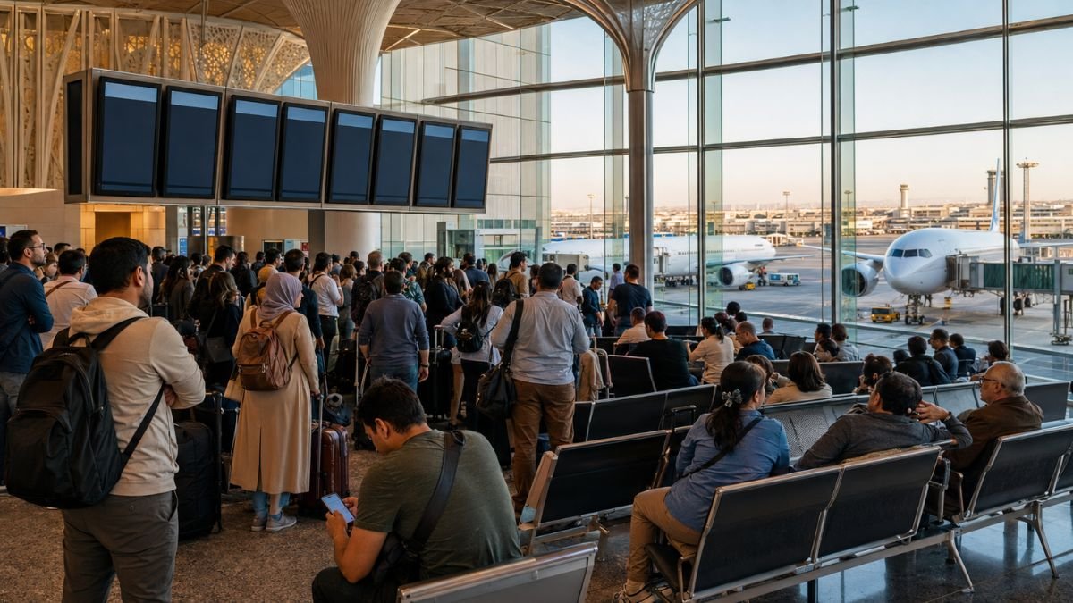 Middle East Flight Disruption Hits Major Airports With 277 Delays and 13 Cancellations