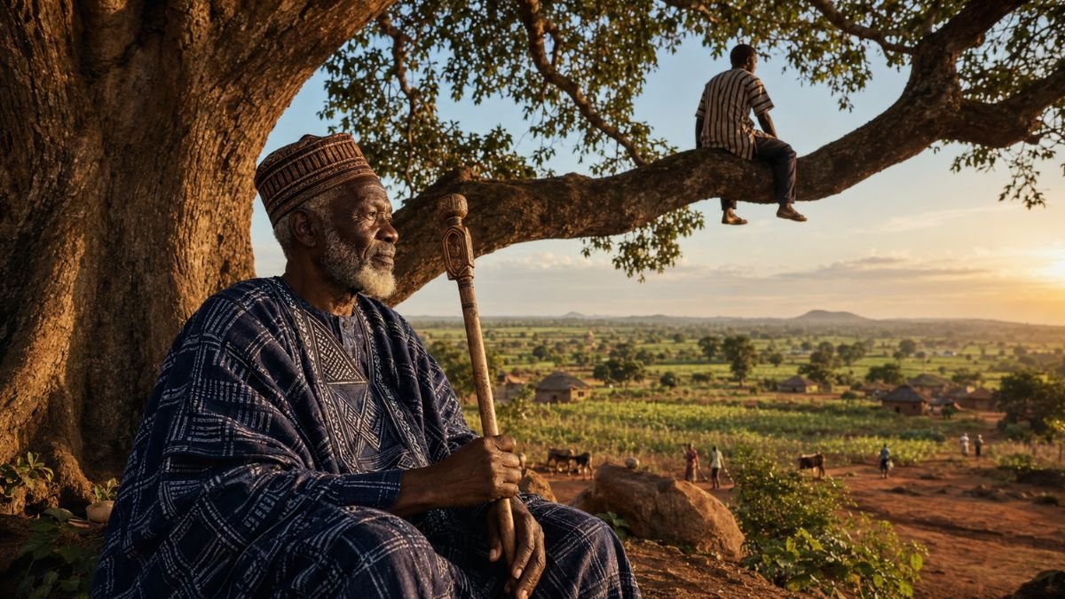 Nigerian Proverb Of The Day – Why An Elder Sees More Without Climbing The Tree