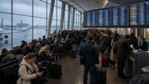 US Flight Disruption Hits Major Airports With 448 Cancellations And 3,758 Delays